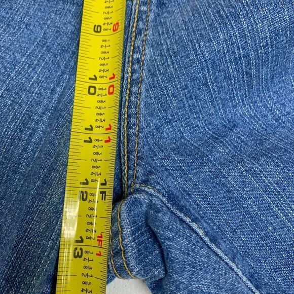 Levis 550 Jeans Womens 20 Short Blue Relaxed Bootcut Denim Western Stretch 36x29 - Picture 14 of 16